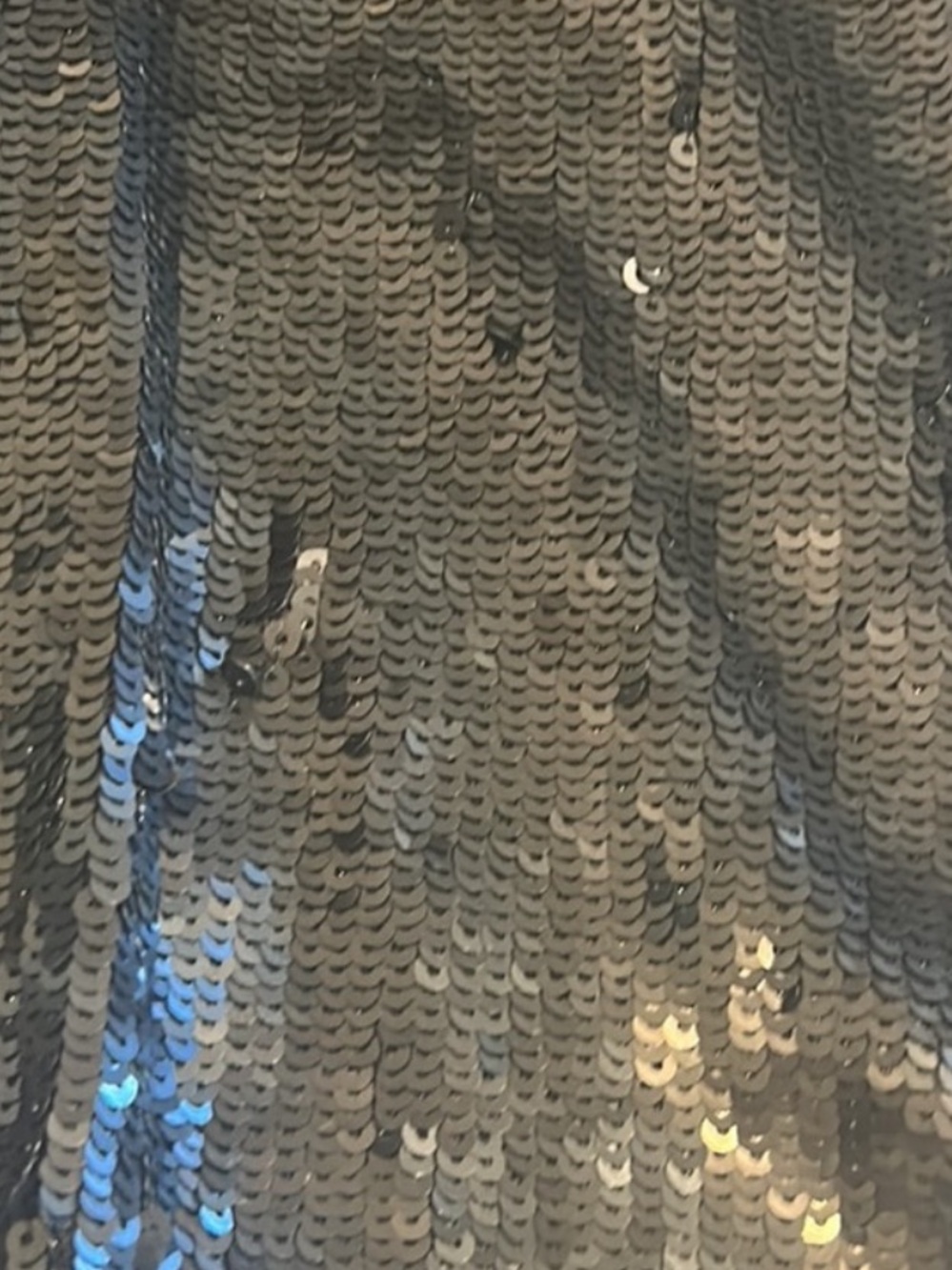 Target x Future Collective Kahlana Barfield Black Long Sleeve Sequin Top  3x - Picture 6 of 8